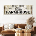 Custom Rustic Farmhouse Sign by Tailored Canvases
