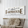 Custom Rustic Farmhouse Sign II by Tailored Canvases