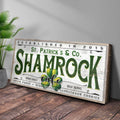 Custom Shamrock Cafe Sign by Tailored Canvases