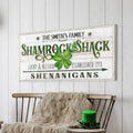 Custom Shamrock Shack Sign by Tailored Canvases