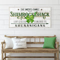 Custom Shamrock Shack Sign by Tailored Canvases