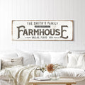 Custom Vintage Rust Farmhouse Sign II by Tailored Canvases
