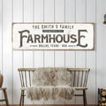 Custom Vintage Rust Farmhouse Sign II by Tailored Canvases