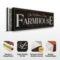 Custom Vintage Rust Farmhouse Sign III by Tailored Canvases