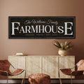 Custom Vintage Rust Farmhouse Sign III by Tailored Canvases