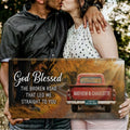 Custom Vintage Truck Couple Sign II by Tailored Canvases