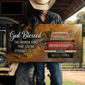 Custom Vintage Truck Couple Sign II by Tailored Canvases