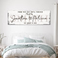 Custom Wedding Sign II by Tailored Canvases