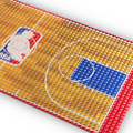 Basketball Court Baseplates made with LEGO parts by B3 Customs