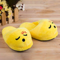Cute And Fun Plush Emoji Slippers by DailySale