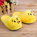 Cute And Fun Plush Emoji Slippers by DailySale