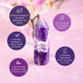 Cycle Breaker - Chevron Amethyst Point of Transformation by Conscious Items