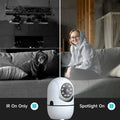 2-Pack: Wireless Security Cameras – 355° Rotation, Night Vision, Motion Detection, Two-Way Audio by DailySale