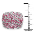 2.97 Carat Genuine Ruby .925 Sterling Silver Ring by Bids.com
