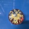 Vintage Art Glass Oval Paperweight