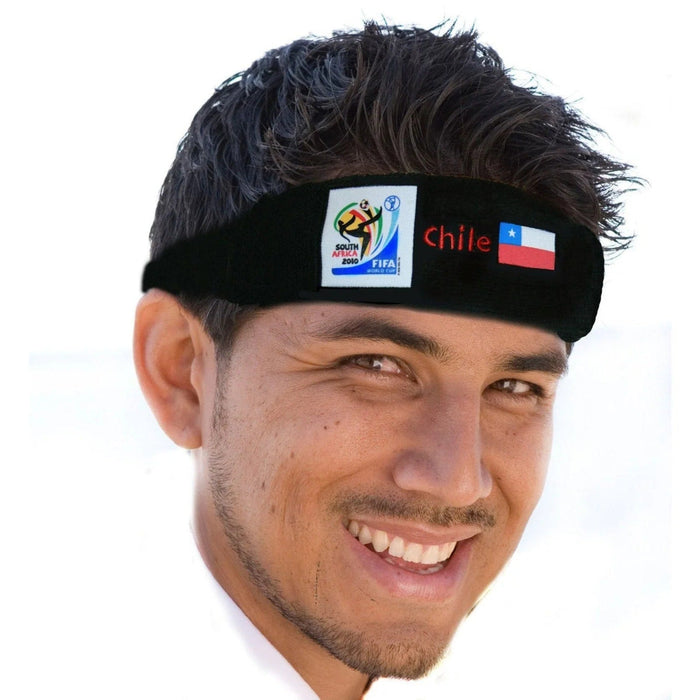 Chile World Cup Soccer Headband 50-Count Case Pack – Official FIFA Licensed Retro Fan Gear by Price Is Right Miami