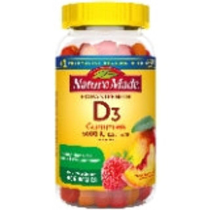 Nature Made Extra-Strength Vitamin D3 5000 IU (125 mcg) Gummies (200 ct.) by Price Is Right Miami