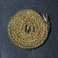 14k Yellow Gold 2.8mm Light Weight Wheat Chain by Bids.com