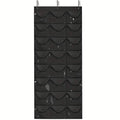 24-Grid Hanging Door Organizer – Space-Saving Nylon Storage with Clear Pockets by DailySale