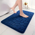 Ultra-Soft Memory Foam Bath Mat – Non-Slip, Absorbent (Gray Hexagon) by DailySale