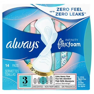 Always Radiant Infinity w/Wings 12/14ct Case by Pasteur Pharmacy