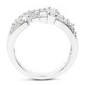 0.60 Carat Genuine White Diamond .925 Sterling Silver Ring by Bids.com