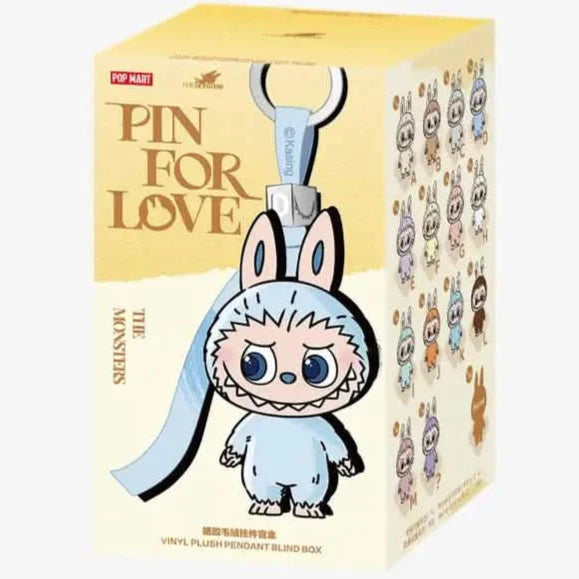 Labubu The Monsters Love Series Vinyl Plush Pendant – Blind Box (A–M / N–Z) by DailySale