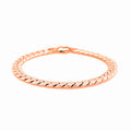 14K Rose Gold Cuban Link Bracelet by Bids.com
