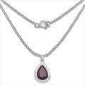 14.10 Carat Genuine Ruby .925 Sterling Silver Pendant by Bids.com