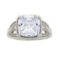 Cubic Zirconium Ring Sterling Silver by Bids.com