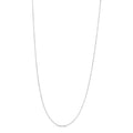 .925 Sterling Silver 0.7mm Slim and Dainty Unisex 18" Inch Ball Bead Chain Necklace by Bids.com