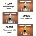Smart Touch LED Desk Lamp – USB Powered, Dual Head, Dimmable, Color Changing by DailySale