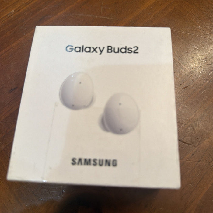 Samsung Galaxy Buds 2 White Wireless Earbuds Bluetooth Noise Cancelling by Price Is Right Miami