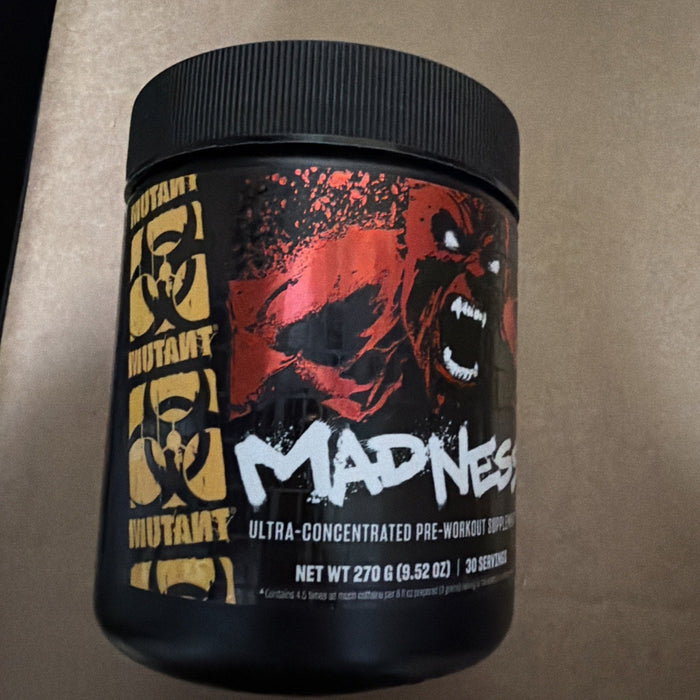 Madness Pre-Workout - Blue Raspberry (30 Servings) by Price Is Right Miami