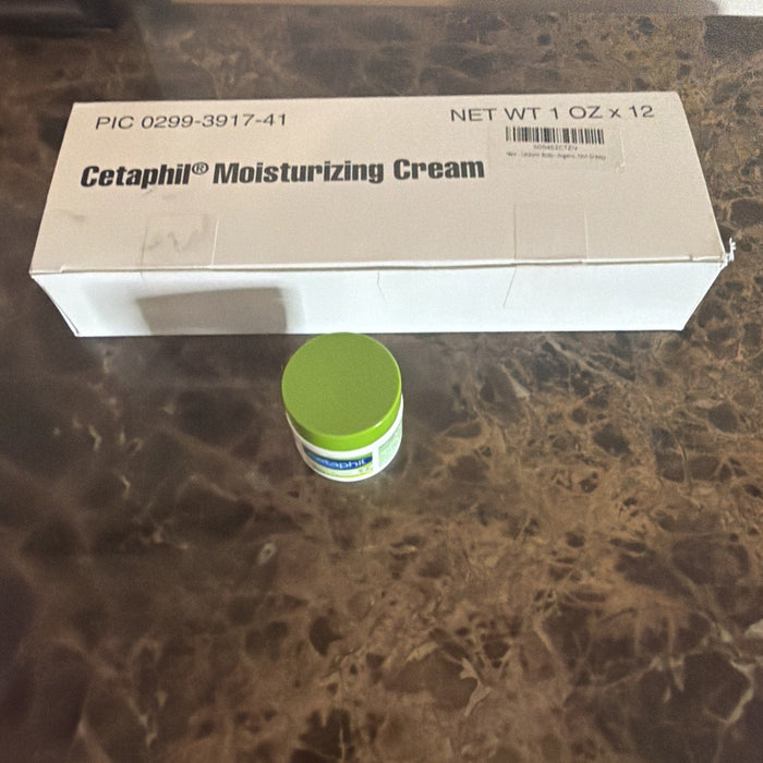 Cetaphil Moisturizing Cream 1 oz Travel Size 12 Pack | For Dry Sensitive Skin by Price Is Right Miami