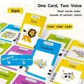Flash Card Learning Toy – 112 Cards, 224 Words, USB Rechargeable Reading Toy for Kids (Pink/Blue) by DailySale