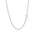 Sterling Silver Infinity Symbol Necklace by Bids.com