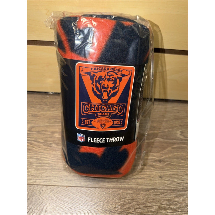 NFL Chicago Bears Northwest Fleece Throw Blanket, 48" x 62" by Price Is Right Miami
