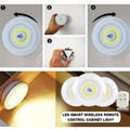 5pcs Smart Wireless LED Under-Cabinet Lights – Remote Control by DailySale