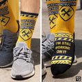 Dad Joke - Construction by Rock 'Em Socks