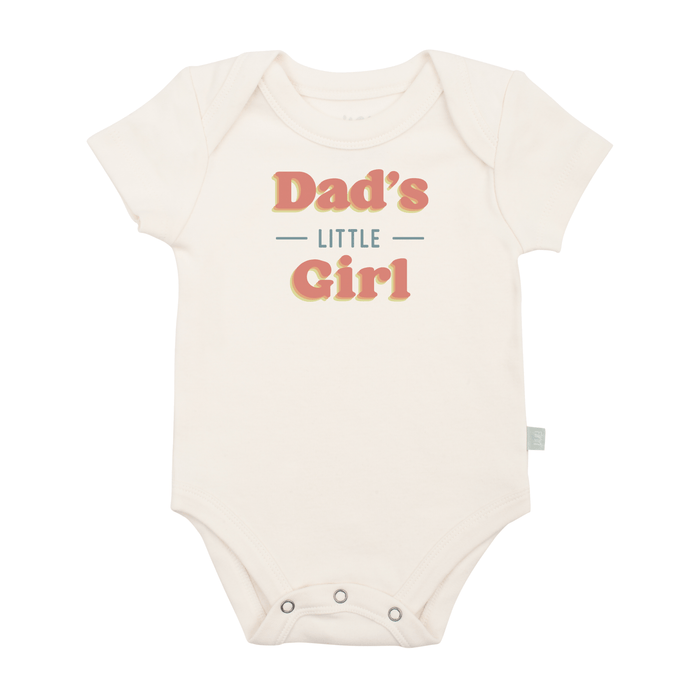 graphic bodysuit | dads little girl by Finn + Emma