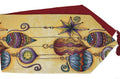 DaDa Bedding Bohemian Ornaments Colorful Holiday Lanterns Tapestry Dining Table Runner (14916) by DaDalogy Bedding Collection