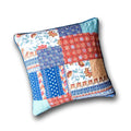 DaDa Bedding Bohemian Vibes Patchwork Floral Euro Pillow Sham Cover, 26" x 26" (JHW878) by DaDalogy Bedding Collection