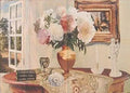 DaDa Bedding Breeze of Admiration Elegant Antique Woven Tapestry Wall Hanging - 36" x 50" by DaDalogy Bedding Collection