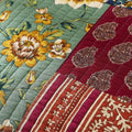 DaDa Bedding Dark Elegance Bohemian Floral Cotton Patchwork Bedspread Set (JHW-550) by DaDalogy Bedding Collection