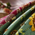 DaDa Bedding Dark Elegance Bohemian Floral Cotton Patchwork Bedspread Set (JHW-550) by DaDalogy Bedding Collection