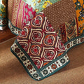 DaDa Bedding Dark Elegance Bohemian Floral Cotton Patchwork Bedspread Set (JHW-550) by DaDalogy Bedding Collection