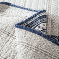 DaDa Bedding Denim Blue Patchwork Cotton Quilt Set by DaDalogy Bedding Collection
