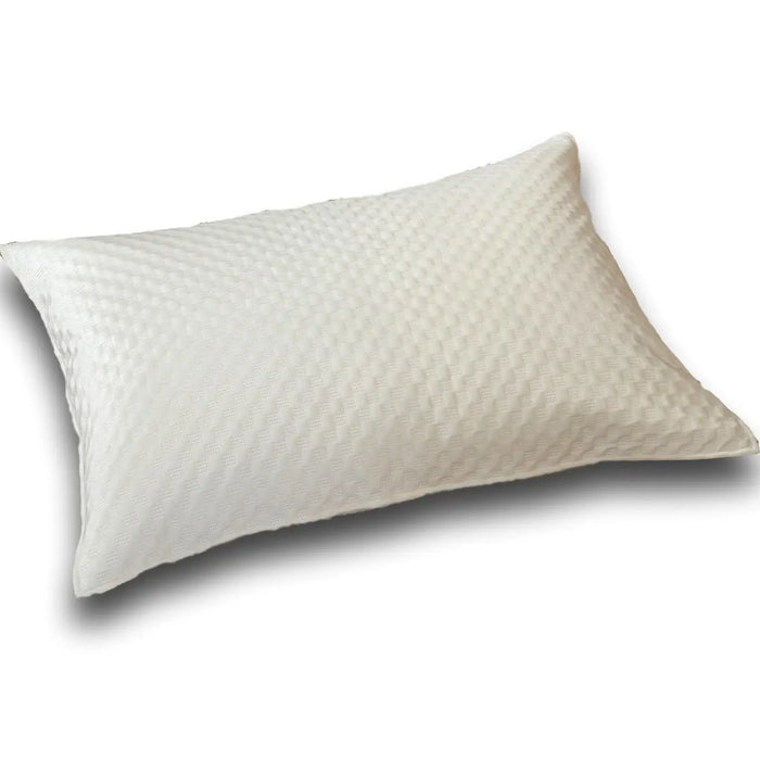 DaDa Bedding Dreamy Soft Velvet Ivory White Velour Quilted King Pillow Sham, 20” x 36” (JHW861) by DaDalogy Bedding Collection