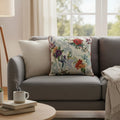DaDa Bedding Elegant Tropical Paradise Birds Floral Tapestry Throw Pillow Covers 16" (18116) by DaDalogy Bedding Collection